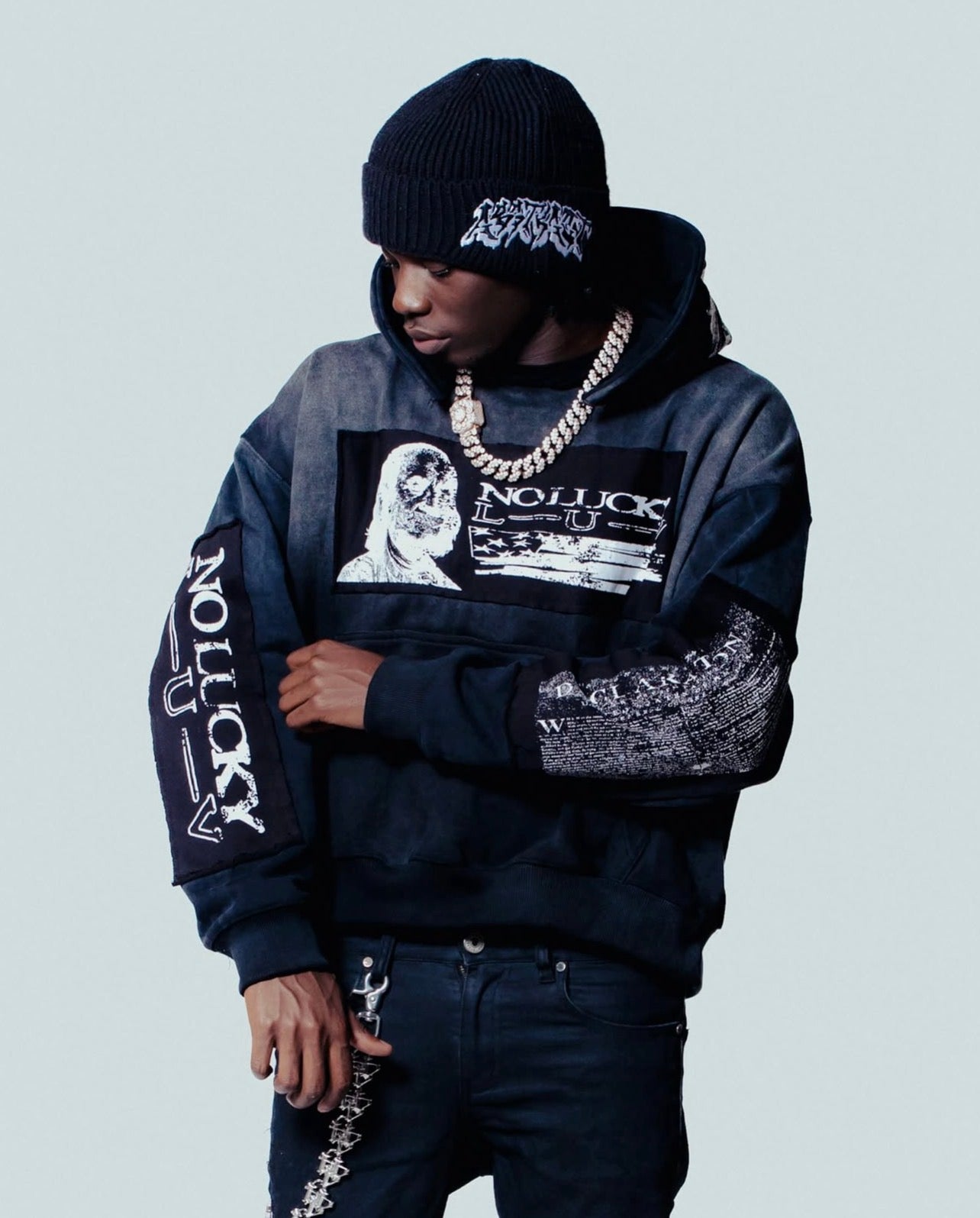 NoLuckyLuv Vintage Hoodie