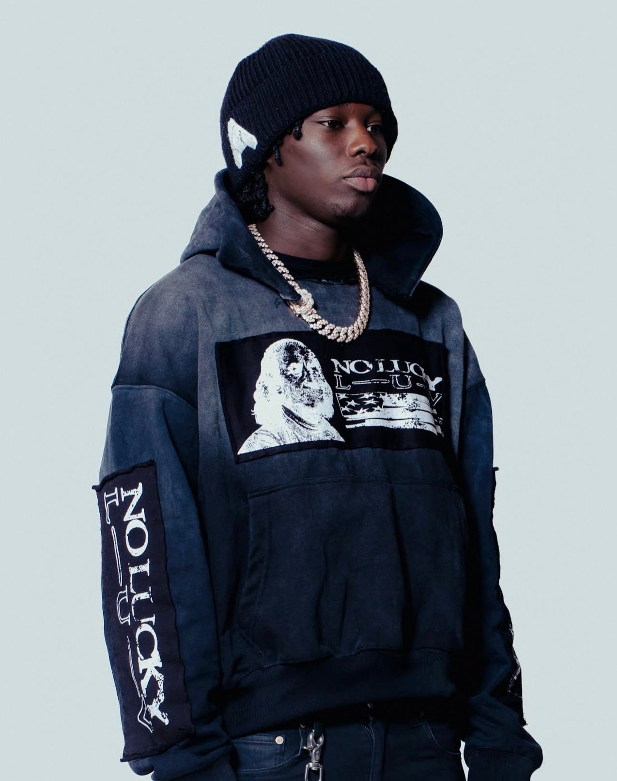 NoLuckyLuv Vintage Hoodie