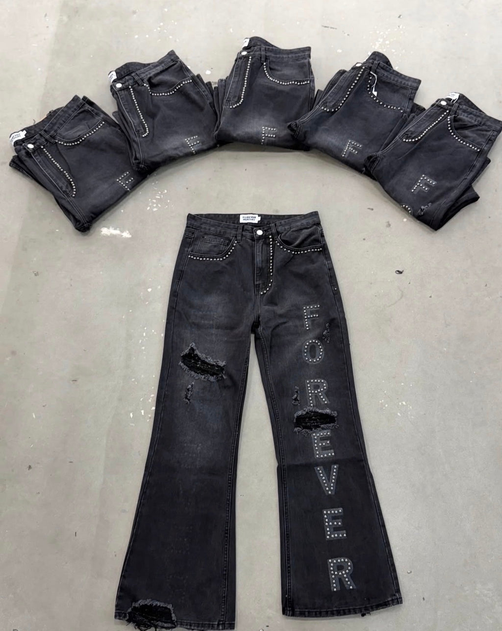 Forever Hungry Oversized Jeans