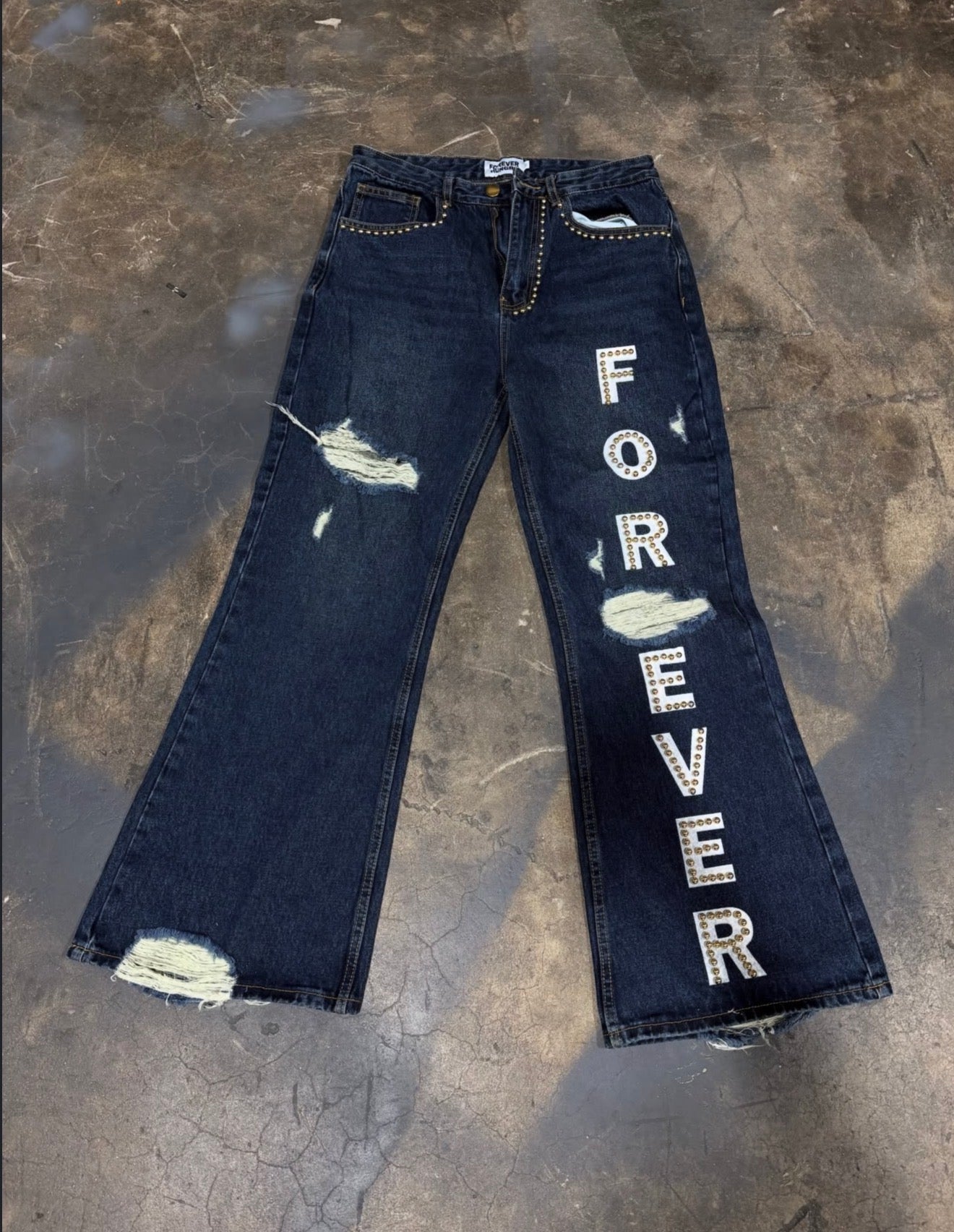 Forever Hungry Oversized Jeans