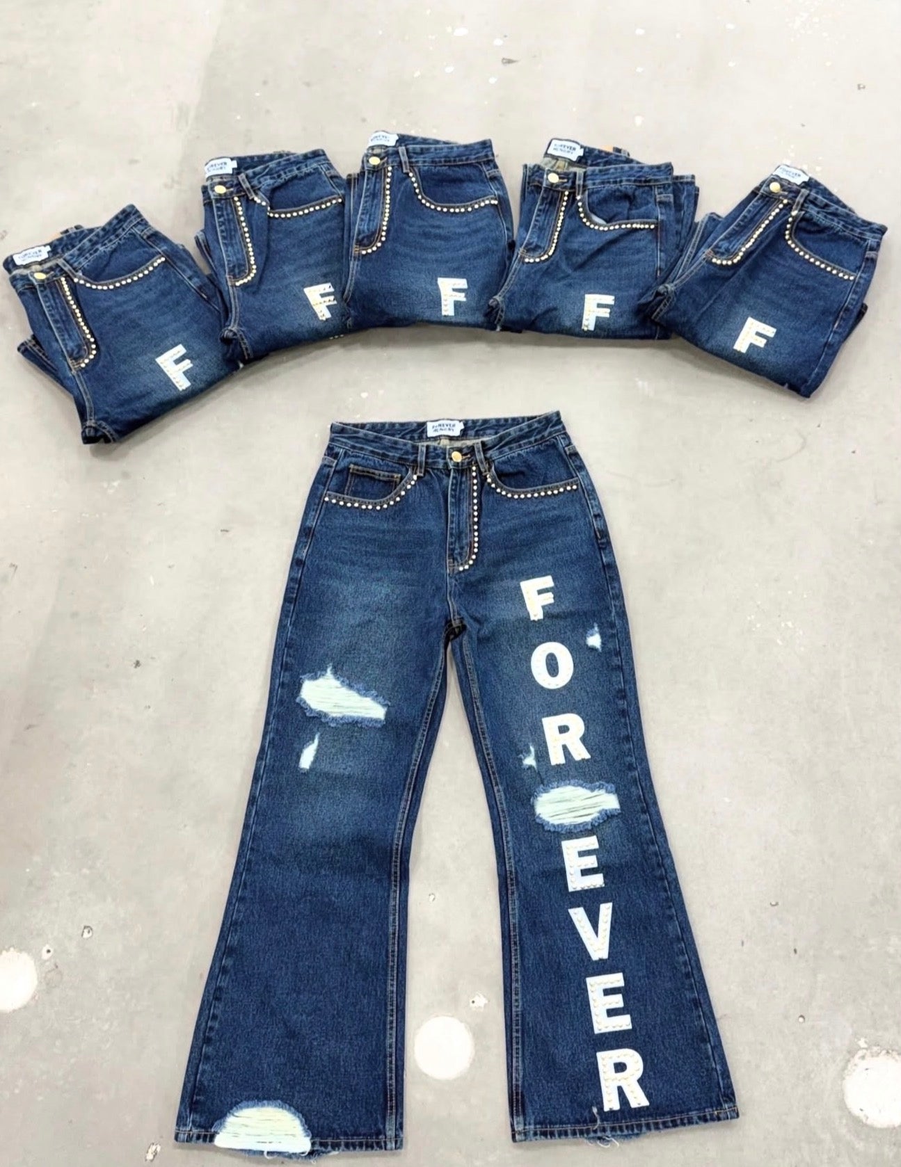 Forever Hungry Oversized Jeans